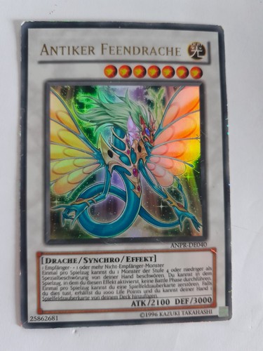 Antiker feendrache - yu-gi-oh,