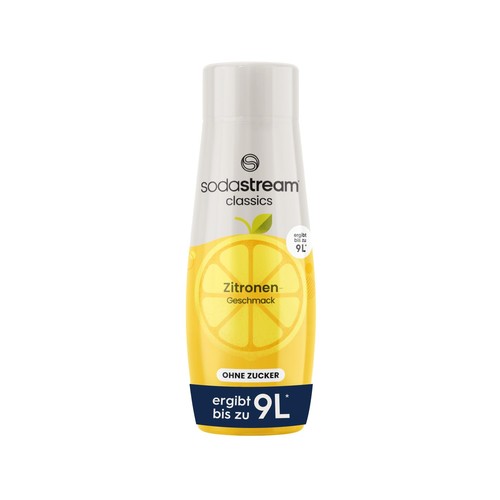 Sodastream sirup zitrone ohne - zitrone,