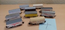 10x Güterwagen BTTB,Zeuke Spur TT Modelleisenbahn 1:120
