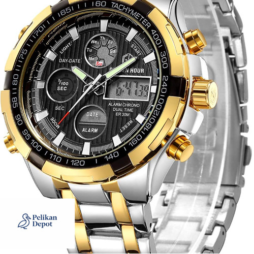 Edelstahl chronograph - edelstahl,
