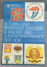 DDR Plakat / Ausschneidebogen