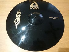 Paiste alpha black rock crash - black,
