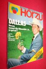 4698 Hörzu 1981 Nr.  *  Dallas Folge 5 * Larry Hagman * Romy Schneider *