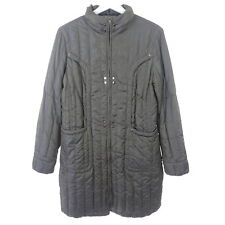 FAY Mantel Steppmantel Daune Down Coat Grün Gr. L