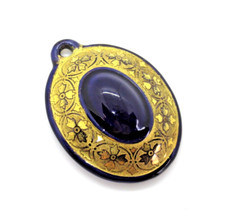 Vintage vergoldeter Porzellan