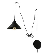 Hängelampe Schwarz mit