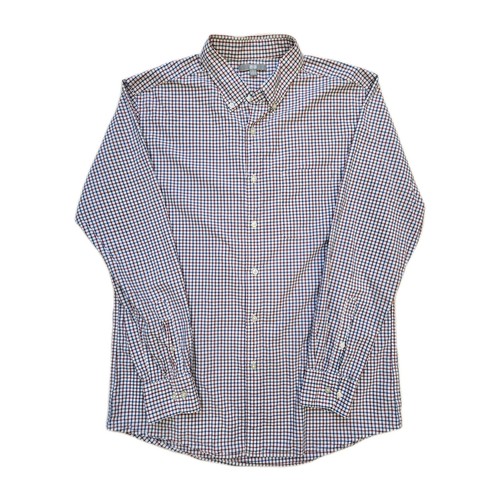 Uniqlo gingham hemd rot blau - uniqlo,