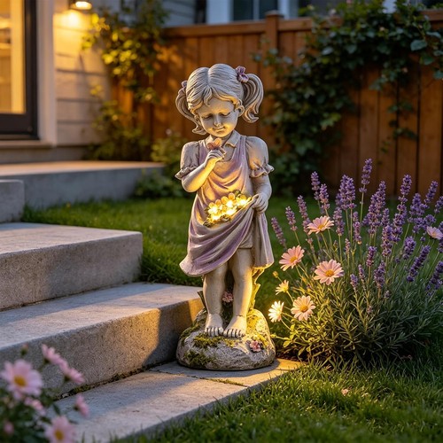 Fairy figur gartendeko solar - gartendeko,