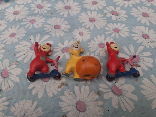 Spielfigur teletubbies - 3x,