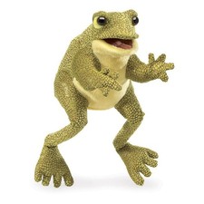 Folkmanis Funny Frog Puppet