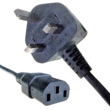 Original LG 42LH3000 42" Zoll LED LCD TV Fernseher Stromkabel Kabel UK Netz C13