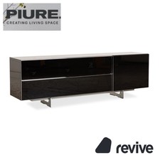 Piure Nex Holz Sideboard Schwarz