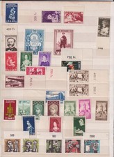 Saarland, ex. Mi.-Nr. 341-448, postfrisch/*