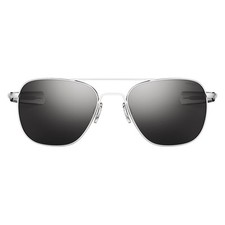 Randolph Aviator (AF279) - Military Special Edition - Matte Chrome (Polarized)
