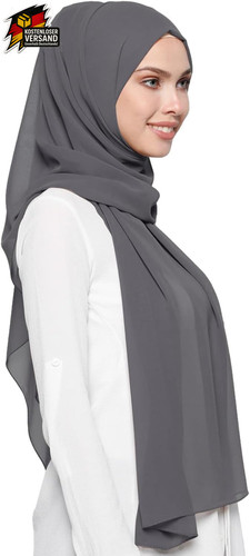 Damen hijab chiffon kopftuch - chiffon,