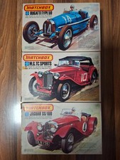 3x Matchbox Model Kits 1/32
