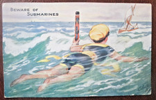 "VORSICHT VOR U-Booten " WW1