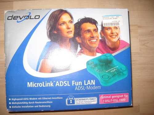 Devolo microlink adsl fun lan - microlink,
