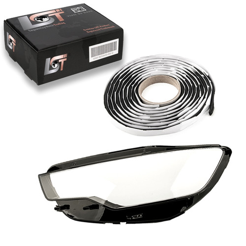 Scheinwerferglas links xenon - links,