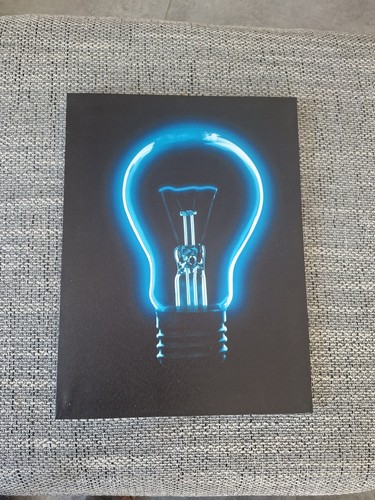 Electric blue leinwand bild - electric,