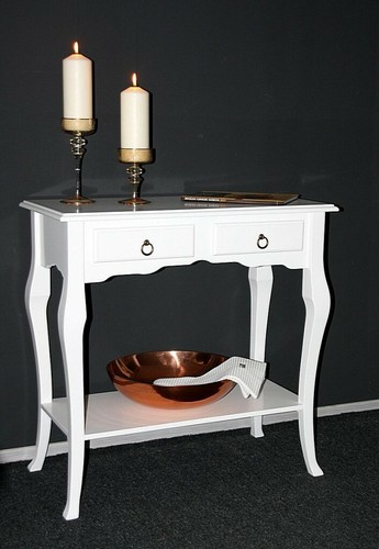 Massivholz wandtisch weiß - massivholz,