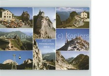 Wendelstein Berg Seilschwebebahn und Zahnradbahn Bergrestaurant Bayerische Alpen