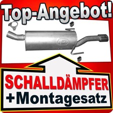 Endschalldämpfer für Opel