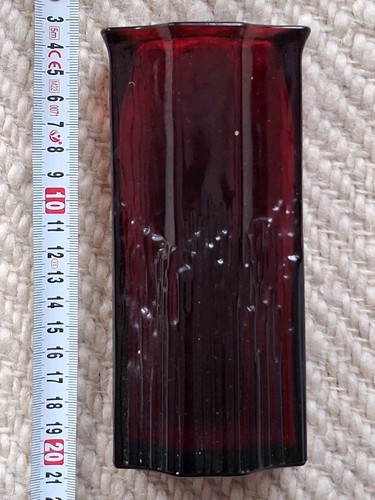 Vintage avon glas vase - avon,