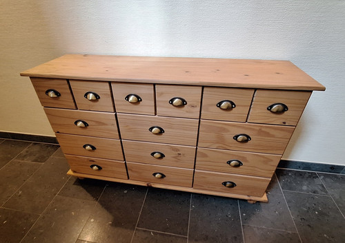 Holz kommode braun - holz,