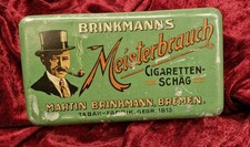 Alte Brinkmann Bremen Blechdose Zigaretten Dose Tabak Fabrik Zigaretten