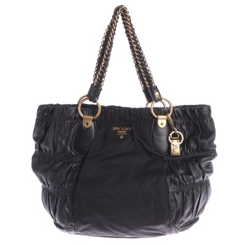 Prada handtasche schwarz sehr - prada,