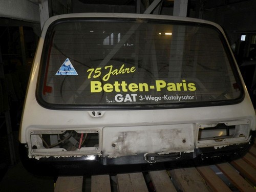 Heckklappe kombi weiß - heckklappe,