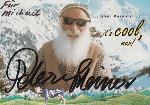 Original signiertes autogramm - original,