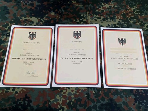 Bundeswehr sportabzeichen - bundeswehr,