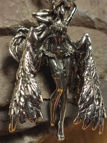 Gothic halskette silber - in,