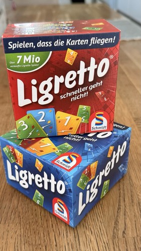 Ligretto kartenspiel rot - 2x,