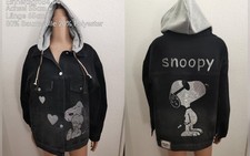Snoopy glitzer jeansjacke - snoopy,