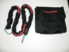 Trelock Einsteckkette ZR 355  mit Tasche  für AXA Trelock Abus / Rahmenschlösser