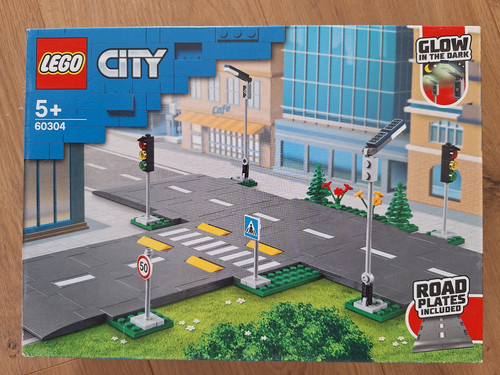 Lego city straßenkreuzung - lego,