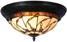 Tiffany Deckenleuchte Glas 38