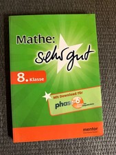 Mathe: sehr gut, 8. Klasse von