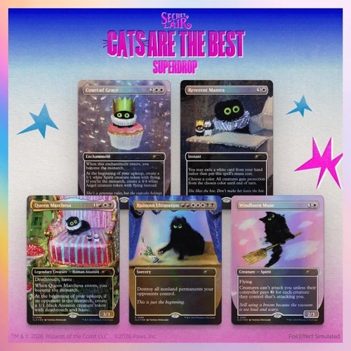 Presale mtg secret lair - mtg,
