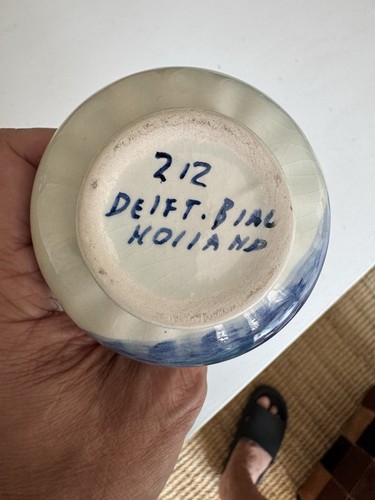 Vintage delft blue holland - blue,