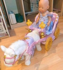 Babyborn kutsche mit - mit, pferd