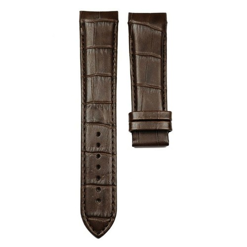 Brown leather strap quartz