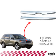 2-tlg Chrom Front Kühlergrill