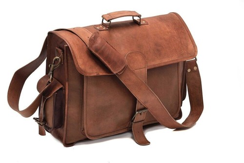 Tasche leder laptop messenger - tasche,