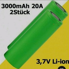 2x Akkuzelle 3,7V 3000mAh bis