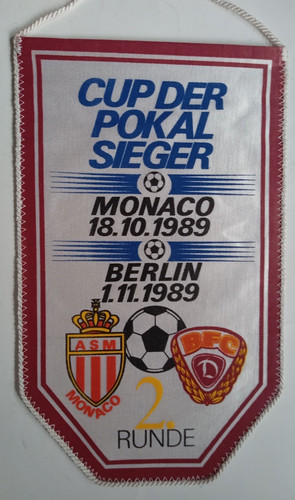 Orig wimpel 1989 90 - wimpel,