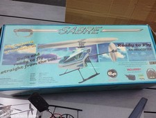 Modellhubschrauber Sabre EF 163130 mit OVP für Bastler Funktion nicht getestet